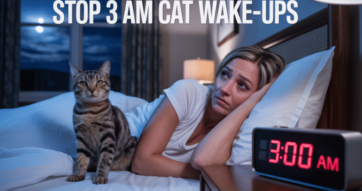 How to Stop Your Cat From Waking You at 3 AM